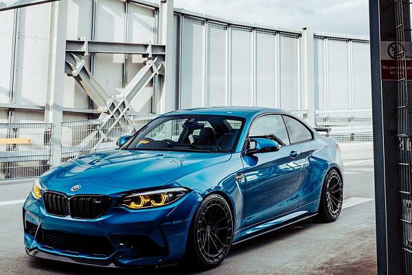 Фото дисков Bola FP3 Черный сатин на BMW 2/M2 (F22/F87)