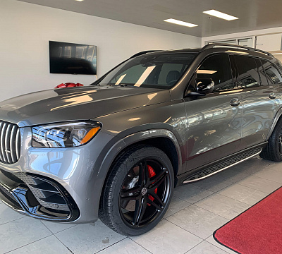 Фото дисков HRE P107 на Mercedes-Benz GLS (X167)