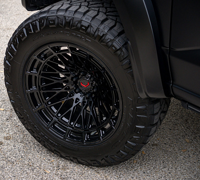 Фото дисков Vossen LCX-03 на GMC Sierra IV