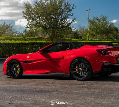 Фото дисков Anrky AN11 на Ferrari Portofino