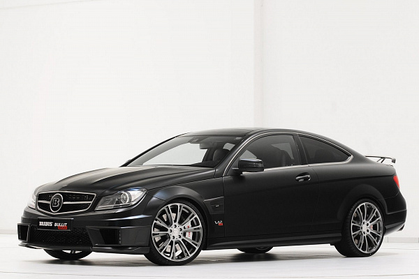 Фото дисков BRABUS Monoblock R Глянцевый графит на Mercedes-Benz C-Class (W204)