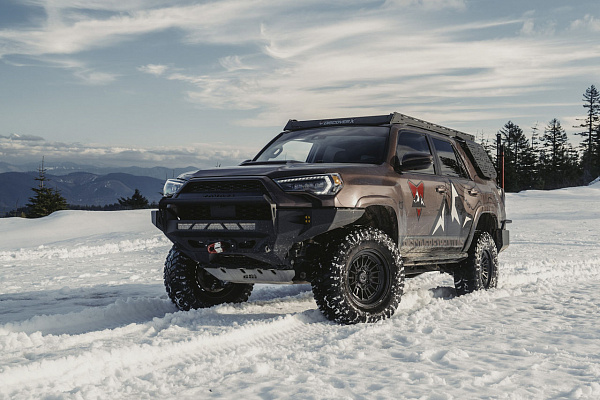 Фото дисков Black Rhino TALEO Черный матовый на Toyota 4Runner V