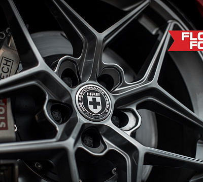 Фото дисков HRE FF11 на Volkswagen Golf VII