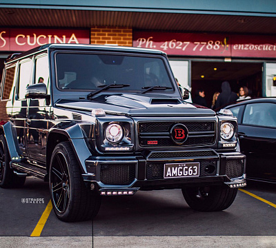 Фото дисков Strasse Wheels S8 Deep Concave на Mercedes-Benz G-Class II