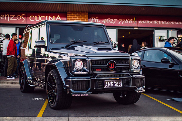 Фото дисков Strasse Wheels S8 Deep Concave Другой цвет на Mercedes-Benz G-Class II