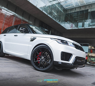 Фото дисков HRE FF10 на Land Rover Range Rover Sport II
