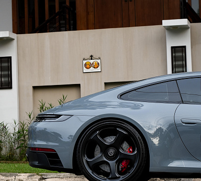 Фото дисков Brixton Forged TR06 на Porsche 911 VIII