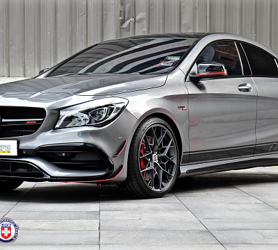 Фото дисков HRE FF11 на Mercedes-Benz CLA (C117, X117)