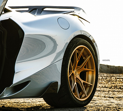 Фото дисков Strasse Wheels SM5R Deep Concave FS на McLaren 720S