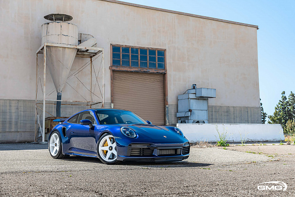 Фото дисков HRE 305M Белый глянец на Porsche 911 VIII