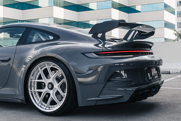 Фото дисков HRE S101SC Белый глянец на Porsche 911 VIII