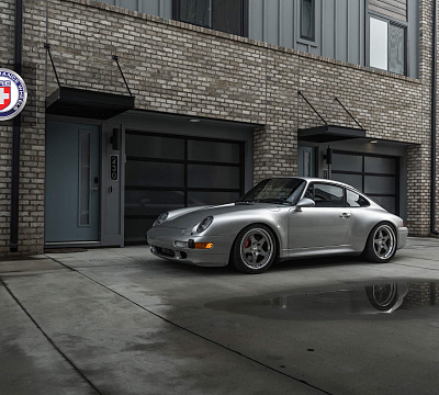 Фото дисков HRE 305 на Porsche 911 IV
