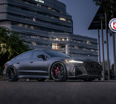 Фото дисков HRE P104SC на Audi A/RS 7 (4K)