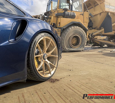 Фото дисков Vossen RS74 на Porsche 911 VII