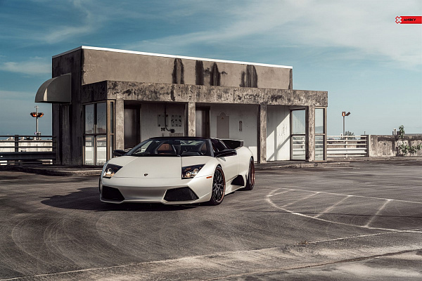 Фото дисков Anrky RS1 Черный сатин на Lamborghini Murcielago