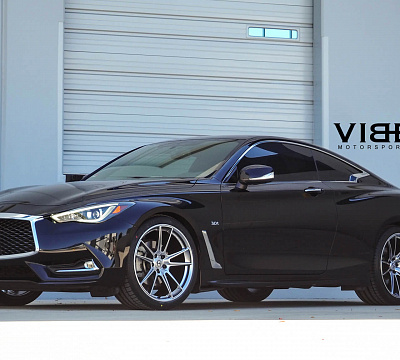 Фото дисков HRE FF04 на Infiniti Q60 II