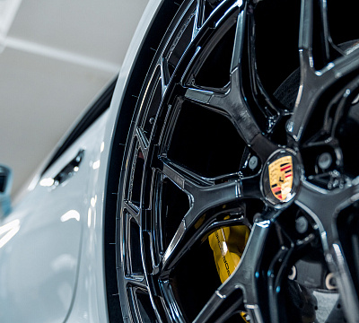 Фото дисков Vossen LC3-01T на Porsche 911 VIII