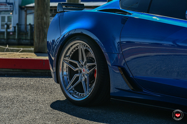Фото дисков Vossen M-X1 (3-Piece) Глянцевый лак на Chevrolet Corvette C7