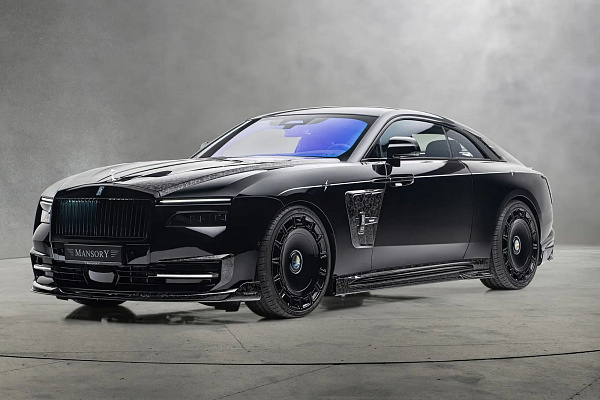 Фото дисков Mansory FD.15 Черный глянец на Rolls-Royce Spectre