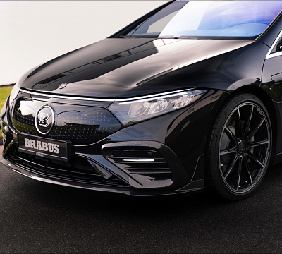 Фото дисков BRABUS Monoblock Z (Platinum Edition) на Mercedes-Benz EQS