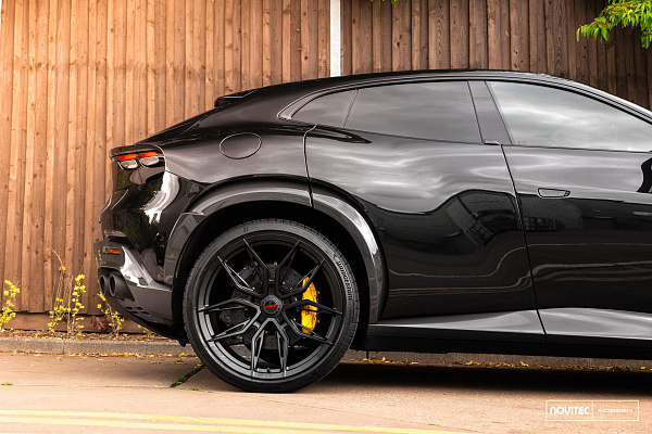 Фото дисков NOVITEC NF11 Черный сатин на Ferrari Purosangue