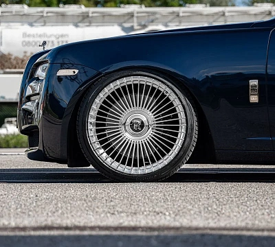 Фото дисков ST Wheels ST5 на Rolls-Royce Wraith