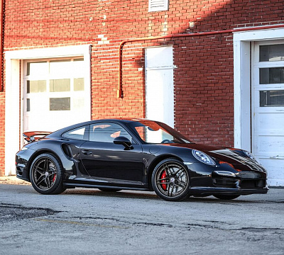 Фото дисков HRE S107 на Porsche 911 VII