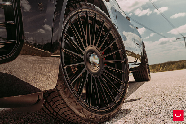 Фото дисков Vossen HF-8 Черный сатин на BMW X5/X5 M (G05/G18/F95)