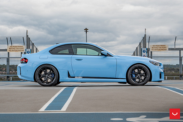 Фото дисков Vossen HF-5 Черный сатин на BMW 2/M2 (G42/G87)