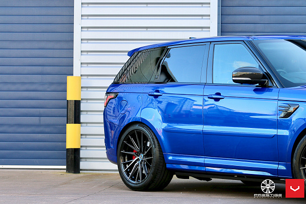 Фото дисков Vossen HF-4T Алмазная проточка на Range Rover Sport II