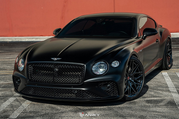 Фото дисков Anrky S1-X1 Черный глянец на Bentley Continental GT III