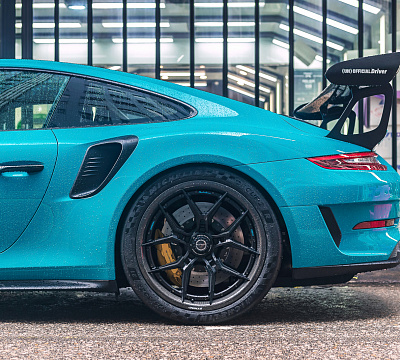 Фото дисков Brixton Forged CM5-R на Porsche 911 VII