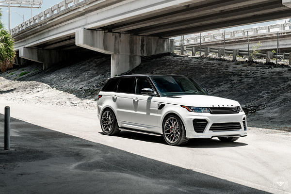 Фото дисков Vossen UV-1 Сатиновый темный лак на Land Rover Range Rover Sport II