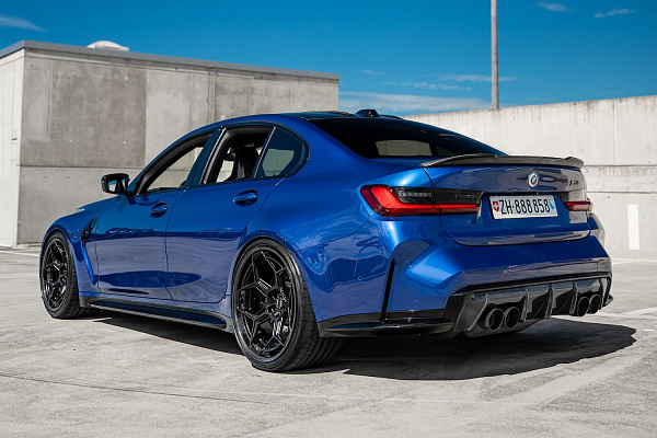 Фото дисков Radi8 R804 Carbon Series Черный сатин на BMW 3/M3 (G2x/G80)