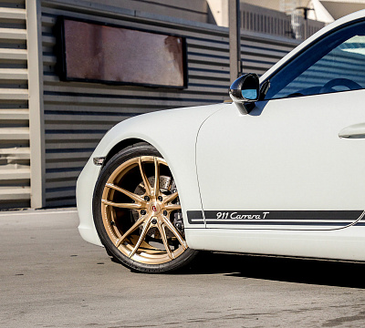 Фото дисков Vossen S17-06 на Porsche 911 VII