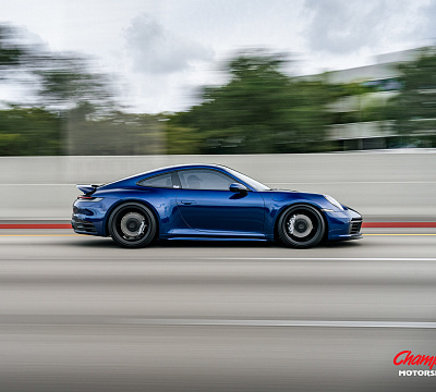 Фото дисков Vossen RS92 на Porsche 911 VIII