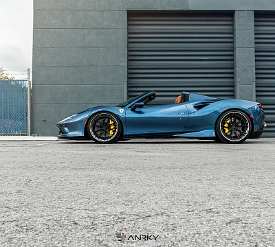 Фото дисков Anrky S3-X5 на Ferrari F8