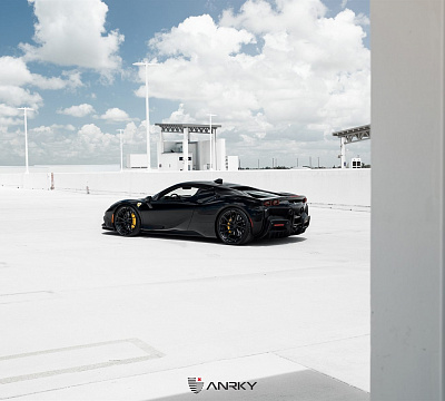Фото дисков Anrky AN23 на Ferrari 812