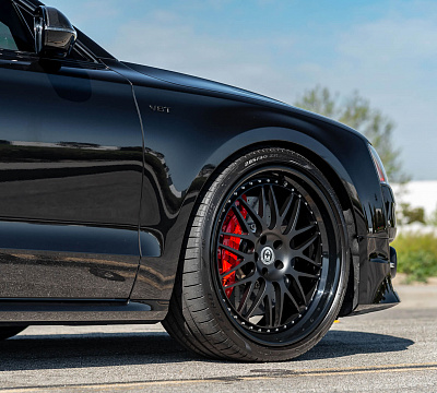 Фото дисков HRE 540C на Audi A/S 8 (D4)