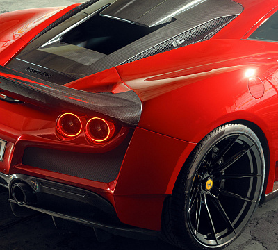 Фото дисков NOVITEC NF10 на Ferrari F8