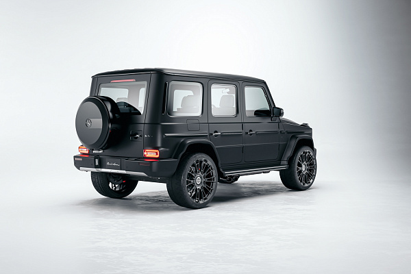 Фото дисков Brixton Forged LX04 Черный сатин на Mercedes-Benz G-Class III