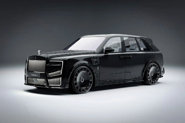 Фото дисков Mansory FD.15 Черный глянец на Rolls-Royce Cullinan