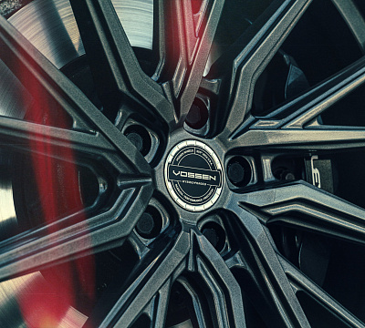Фото дисков Vossen HF-4T на Lexus LC 500