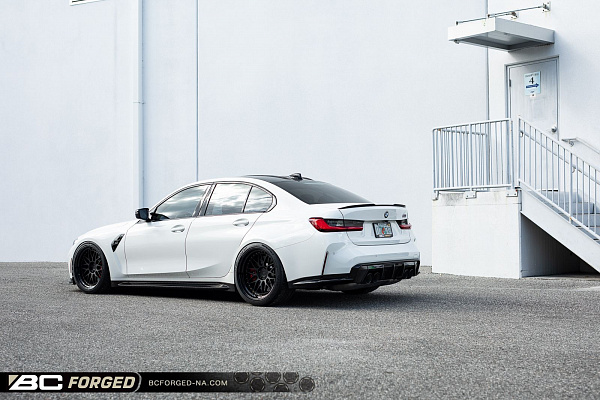 Фото дисков BC Forged LE81 // MLE81 Черный матовый на BMW 3/M3 (G2x/G80)