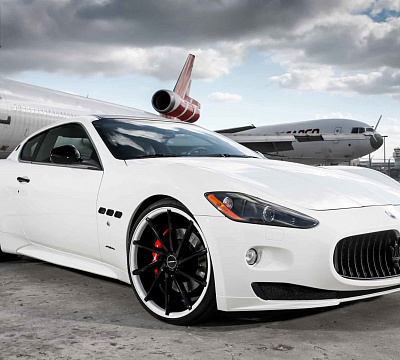 Фото дисков Vossen CVT на Maserati GranTurismo I