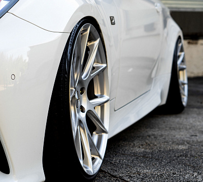 Фото дисков Vossen VFS-6 на Lexus RC
