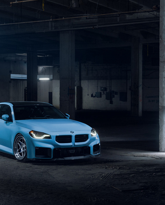 Фото дисков GEN-02 (3-piece) Сатиновый тонированный лак на BMW 2/M2 (G42/G87)