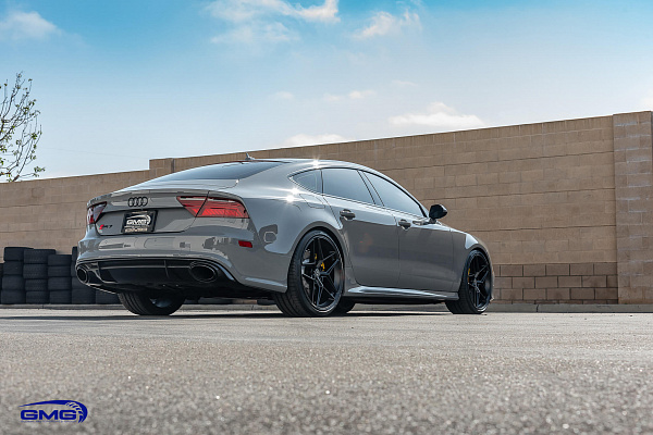 Фото дисков HRE FF11 Черный сатин на Audi A/RS 7 (4G)