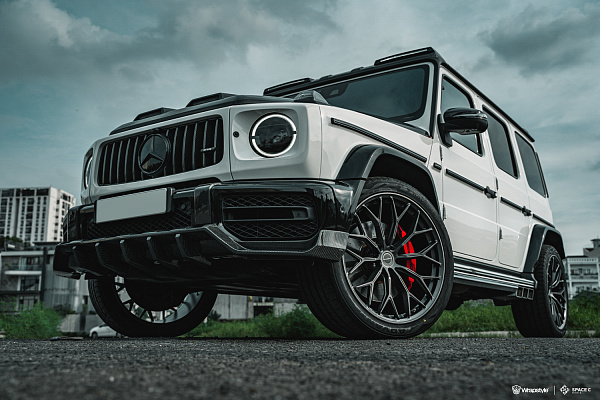 Фото дисков Brixton Forged CM6-R Сатиновый графит на Mercedes-Benz G-Class III
