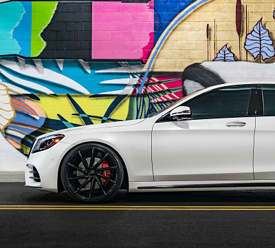 Фото дисков Vossen CVT на Mercedes-Benz S-Class (W222, C217)
